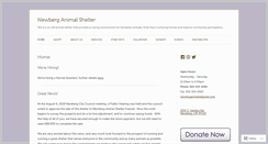 Desktop Screenshot of newberganimals.com